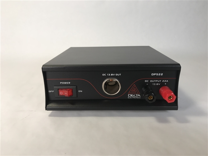 DELTA DPS22 22 Amp 12vdc Compact AC/DC Switching Power Supply  Ham CB Radio