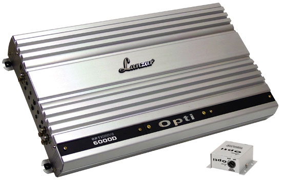 Lanzar Optidrive Opti6000D 6000Watt Mono Block Digital Competition Class Amplifier