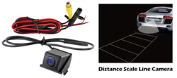 Buick Vehicle Specific Rear View Backup Camera with Distance Scale Line